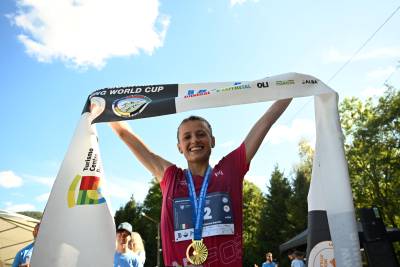 Arianna Dentis wins Rollercoaster 21 at Maraton-Trzech-Jezior 2026  Maraton-Trzech-Jezior by Jan Nyka.