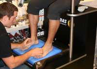 SIDAS, δοκιμή των custom πάτων τρεξίματος του alpamayoPRO