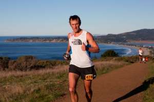 Ο Mike Wolfe, νικητής του TNF 50M το 2011