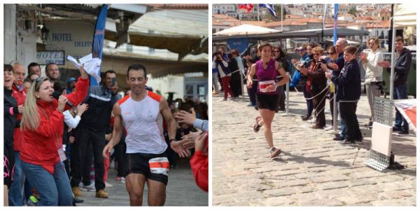 Θεοδωρακάκος και Τζιατζιά νικητές στο Hydra's Trail Event