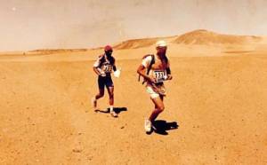 O Mauro Prosperi με το No. 123, λίγες ώρες πριν χαθεί στην αμμοθύελλα!