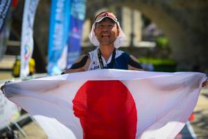 Yuya Okada from Japan takes the gold in the O45. ©DamianoBenedettoPhoto