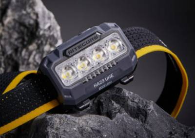 Φακός κεφαλής Nitecore LED HA23 UHE: Ελαφρύς, προσαρμοστικός, ανθεκτικός και με δυνατότητα επιλογής θερμοκρασίας χρώματος!