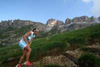 Emelie Forsberg on her way to victory